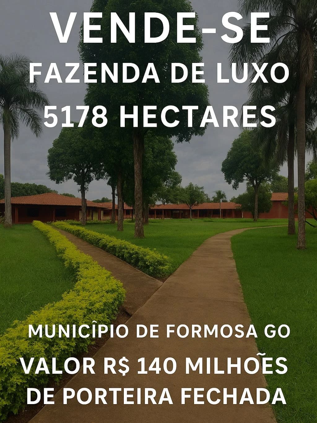 Fazenda de Luxo Formosa/GO